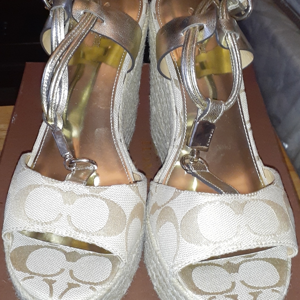 Coach wedges - Picture 4 of 4